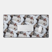 Ihr Haustier Hund Welpe benutzerdefinierte Foto ch Schreibtischunterlage (Tastatur & Maus)