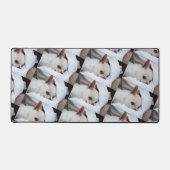 Ihr Haustier Hund Welpe benutzerdefinierte Foto ch Schreibtischunterlage (Vorderseite)