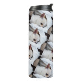 Ihr Haustier Hund Welpe benutzerdefinierte Foto ch Thermosbecher (Nach links gedreht)