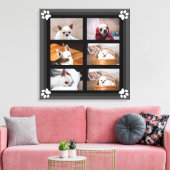 Ihr Haustier Hund Welpe benutzerdefinierte Foto Co Leinwanddruck (Insitu (Wohnzimmer))