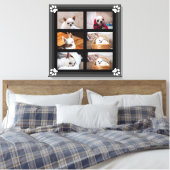 Ihr Haustier Hund Welpe benutzerdefinierte Foto Co Leinwanddruck (Insitu (Schlafzimmer))