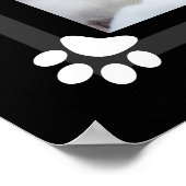 Ihr Haustier Hund Welpe benutzerdefinierte Foto Co Poster (Ecke)