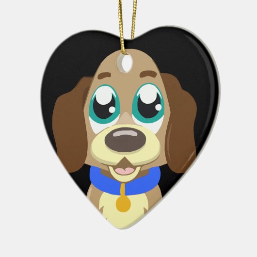 Ihr Haustier Keramik Ornament (Links)