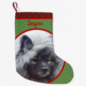 Ihr Haustier oder Ihre Katze Kleiner Weihnachtsstrumpf (Vorderseite)