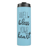 Ihr Herz gesegnen Thermosbecher (Vorderseite)