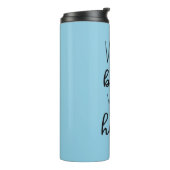 Ihr Herz gesegnen Thermosbecher (Nach links gedreht)