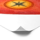 Ihr Herz kennt die richtige Richtung Poster (Ecke)