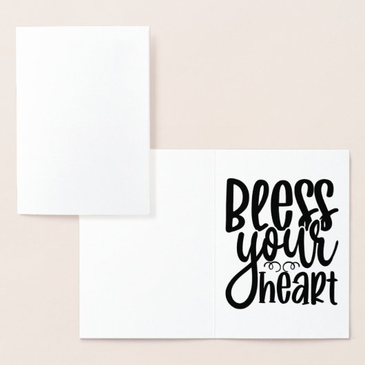 Ihr Herz segnen Folienkarte (Anzeige)