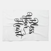 Ihr Herz segnen Geschirrtuch (Horizontal)