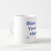 Ihr Herz segnen Kaffeetasse (Vorderseite Links)
