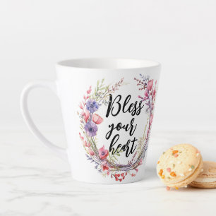 Ihr Herz segnen Milchtasse