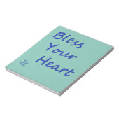 Ihr Herz segnen Notizblock (Rotiert)