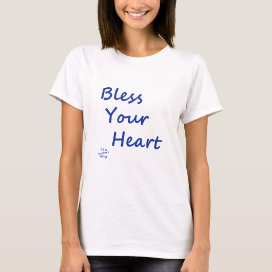 Ihr Herz segnen T-Shirt (Vorderseite)