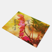 Ihr Herz weiß blutende Herzen Inspiration Fußmatte (Schrägansicht)