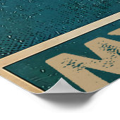 Ihr Hintern serviert mir meine Liege - Wohngestalt Poster (Ecke)