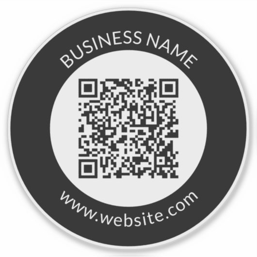 Ihr hochgeladener QR-Code | Bearbeiten von Text un Aufkleber (Vorderseite)