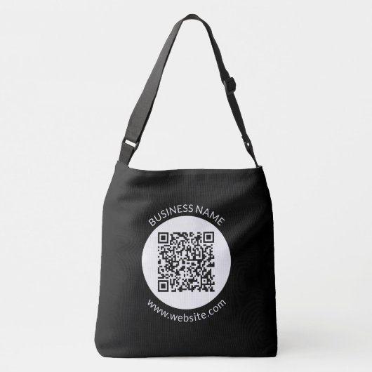 Ihr hochgeladener QR-Code | Bearbeiten von Text un Tragetaschen Mit Langen Trägern (Rückseite)