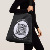 Ihr hochgeladener QR-Code | Bearbeiten von Text un Tragetaschen Mit Langen Trägern (Von Nahem)