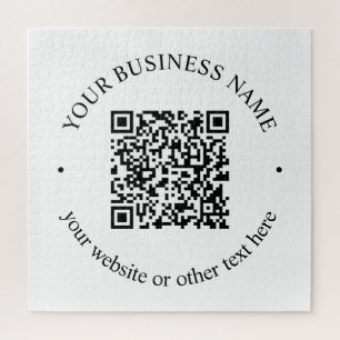 Ihr hochgeladener QR-Code Plus bearbeitbarer Circl Puzzle