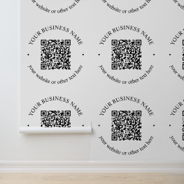 Ihr hochgeladener QR-Code Plus bearbeitbarer Circl Tapete