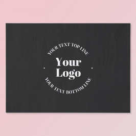 Ihr hochgeladenes Firmenlogo oder anderes Design Seidenpapier