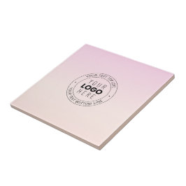 Ihr hochgeladenes Logo | Editierbarer Circle Text Fliese