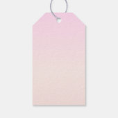 Ihr hochgeladenes Logo | Editierbarer Circle Text Geschenkanhänger (Rückseite)