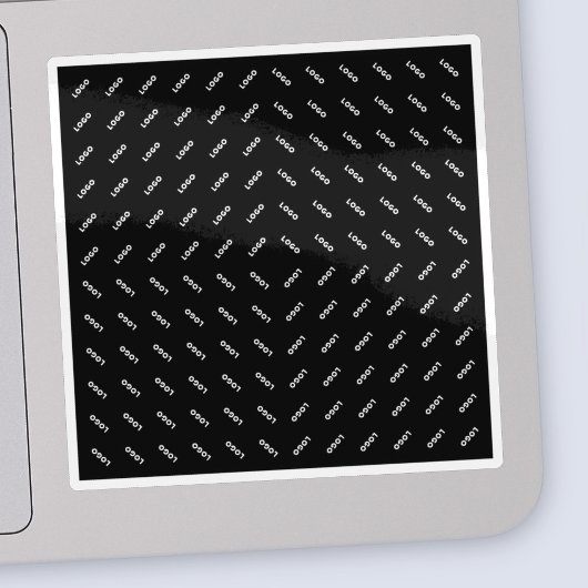 Ihr hochgeladenes Logo oder Bild | Modernes Patten Aufkleber