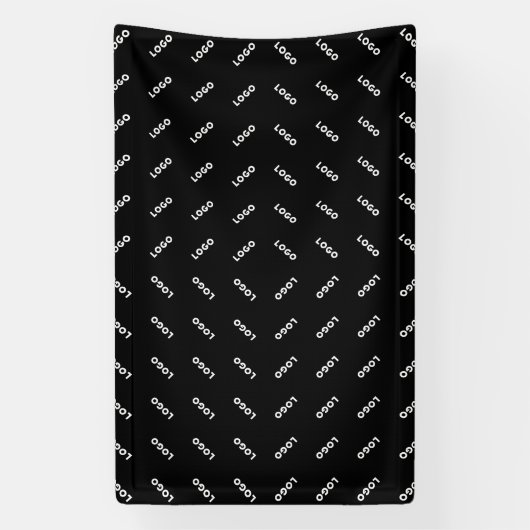 Ihr hochgeladenes Logo oder Bild | Modernes Patten Banner (Vertikal)