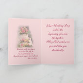 Ihr Hochzeit-fertigen Sie besonders an Karte (Innenseite)