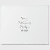 Ihr Hochzeitsdesign Geschenkpapier (Flach)
