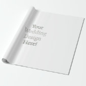 Ihr Hochzeitsdesign Geschenkpapier (Ungerollt)