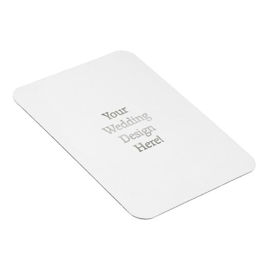 Ihr Hochzeitsdesign-Magnet Magnet (Rechte Seite)