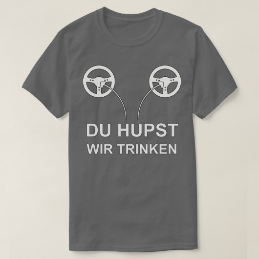 Ihr Horn wir trinken JGA Woman Geschenkidee Trauze T-Shirt (Design vorne)