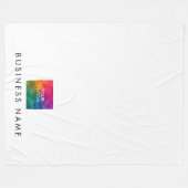 Ihr Hotel Business Logo hier Stilvoll einfach Fleecedecke (Vorderseite (Horizontal))