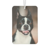 Ihr Hund | 2 Foto Niedliches Pet-Bild hochladen Autolufterfrischer (Rückseite)