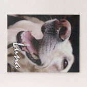 Ihr Hund Foto Personalisiert Name Hund Mama Puzzle (Horizontal)