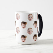 Ihr Hund Gesicht Vater's Day Geschenk lustige Gesc Verwandlungstasse (VorderseiteRechts)