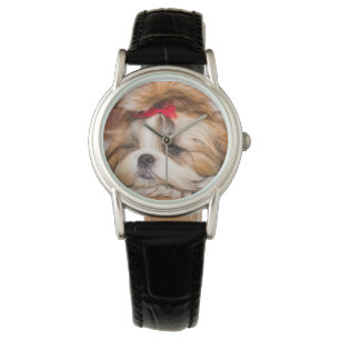 Ihr Hundewelpen-Foto Armbanduhr