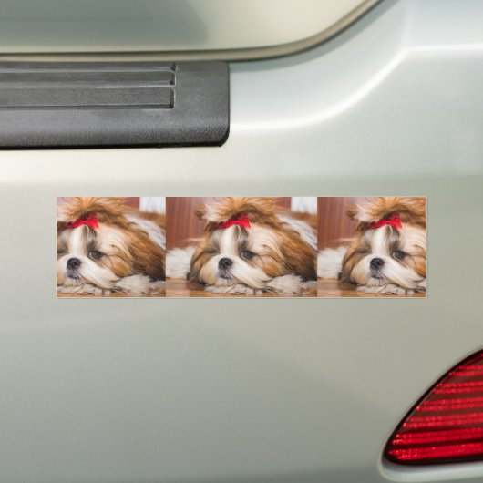 Ihr Hundewelpen-Foto Autoaufkleber (Auf Auto)