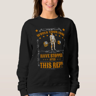 Ihr Idol-Kraftdreikampf-Muskel-Körper-Builder Sweatshirt