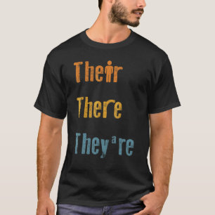 Ihr Ihre Sie Englischlehrer Grammatik Erklärung T-Shirt