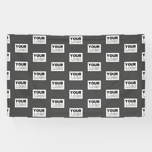Ihr Image-Design oder Ihr Business-Logo | Grau Banner (Horizontal)