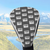Ihr Image-Design oder Ihr Business-Logo | Grau Golf Headcover