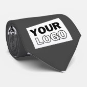Ihr Image-Design oder Ihr Business-Logo | Grau Krawatte (Gerollt)