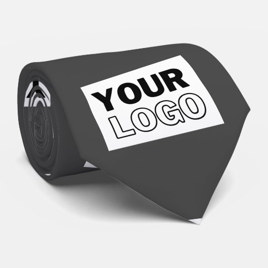 Ihr Image-Design oder Ihr Business-Logo | Grau Krawatte (Gerollt)