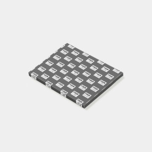 Ihr Image-Design oder Ihr Business-Logo   Grau Post-it Klebezettel