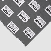 Ihr Image-Design oder Ihr Business-Logo | Grau Seidenpapier (Detail)