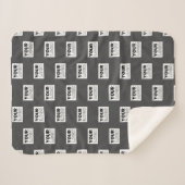 Ihr Image-Design oder Ihr Business-Logo | Grau Sherpadecke (Vorderseite (Horizontal))