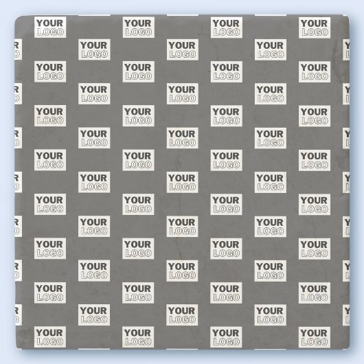 Ihr Image-Design oder Ihr Business-Logo | Grau Steinuntersetzer